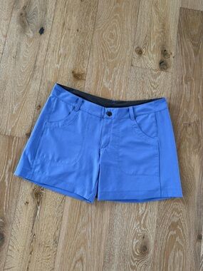 Patagonia Women’s Happy Hiker Blue Active Shorts
